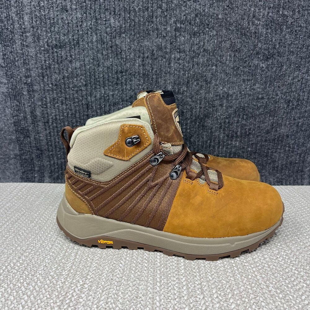 Red Wing Irish Setter Boots Cascade Waterproof Safety Toe Brown Leather Womens 7